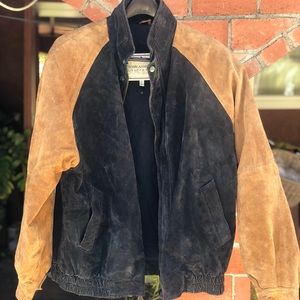 100% leather John ashford men’s L jacket